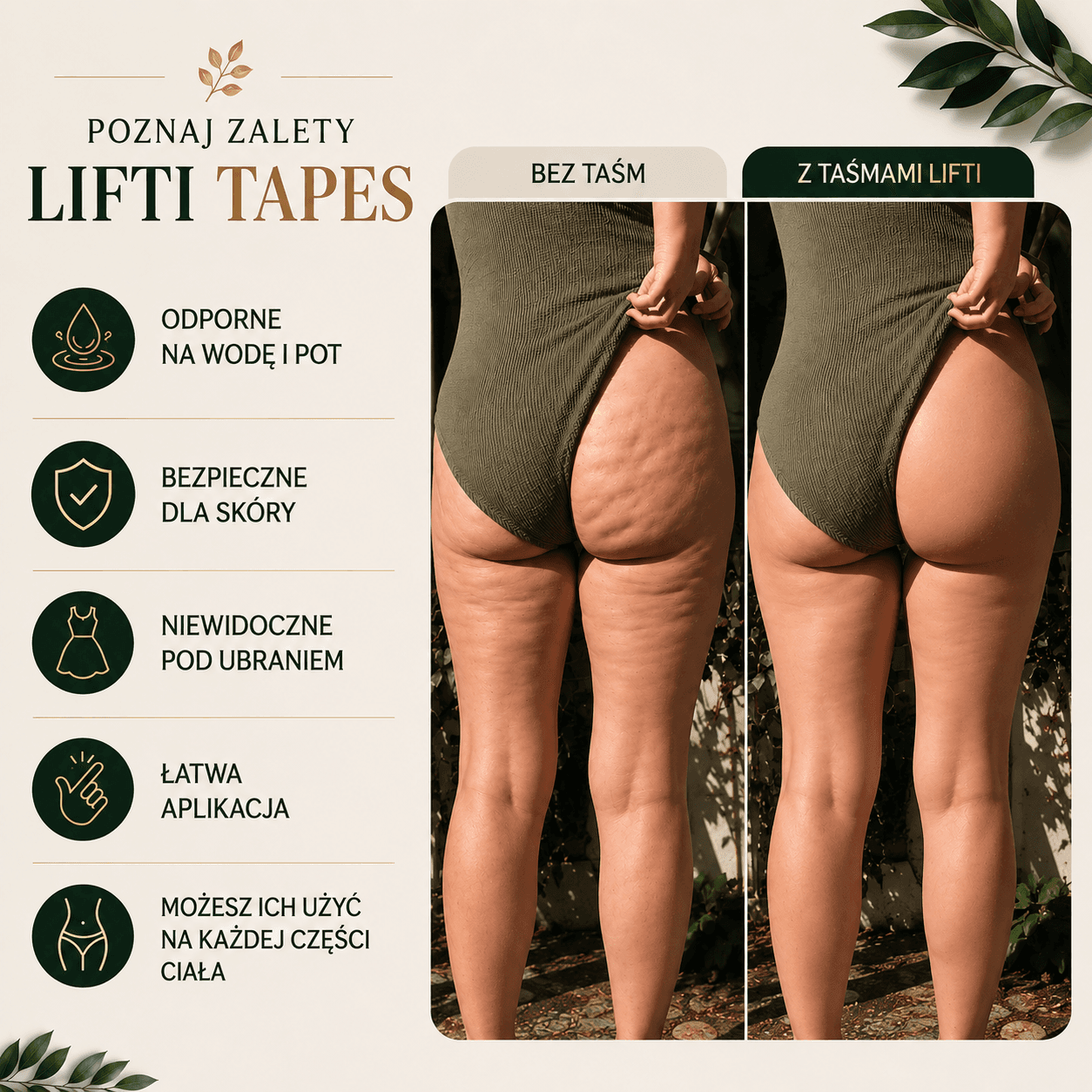 LIFTI TAPES taśmy ujędrniająco-modelujące