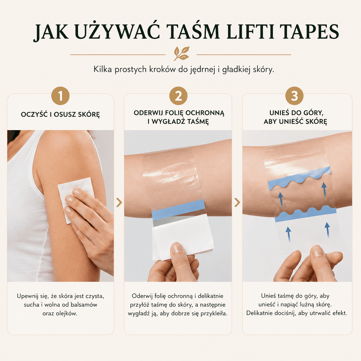 LIFTI TAPES taśmy ujędrniająco-modelujące