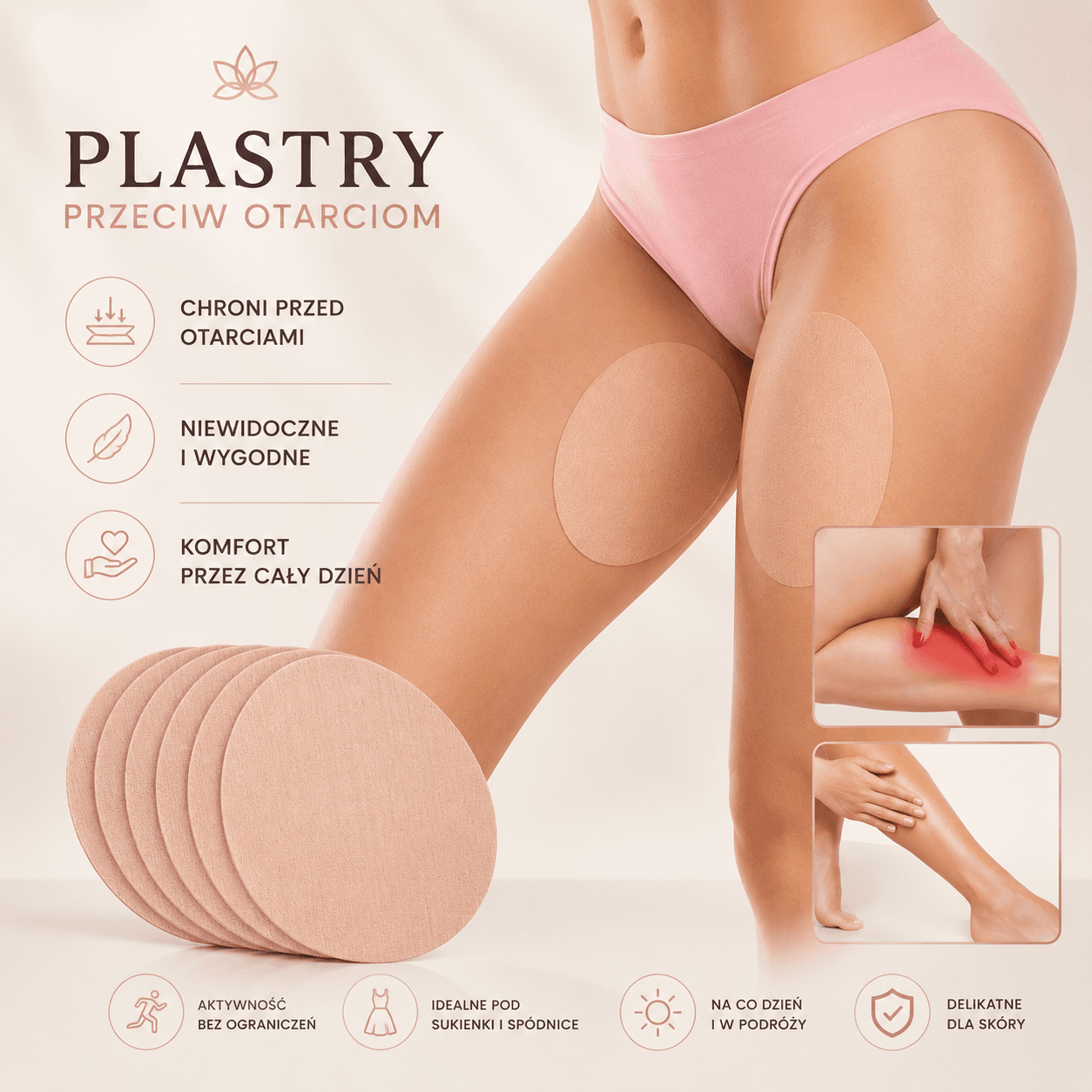 Softess - plastry przeciw otarciom skóry